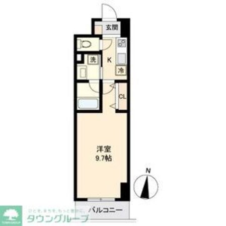 パークフラッツ新栄の物件間取画像